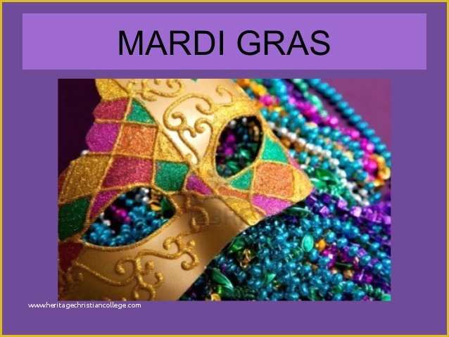 Mardi Gras Powerpoint Template Free Of Mardi Gras