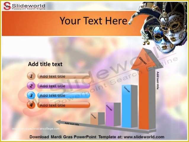 Mardi Gras Powerpoint Template Free Of Mardi Gras Powerpoint Template Slideworld