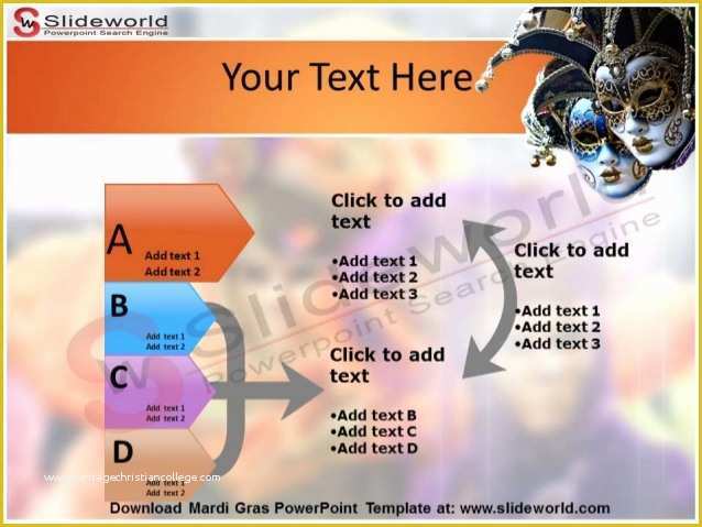 Mardi Gras Powerpoint Template Free Of Mardi Gras Powerpoint Template Slideworld