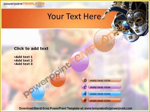 Mardi Gras Powerpoint Template Free Of Mardi Gras Powerpoint Template Templatesforpowerpoint