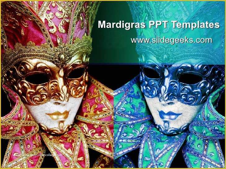 Mardi Gras Powerpoint Template Free Of Mardigras Ppt Templates