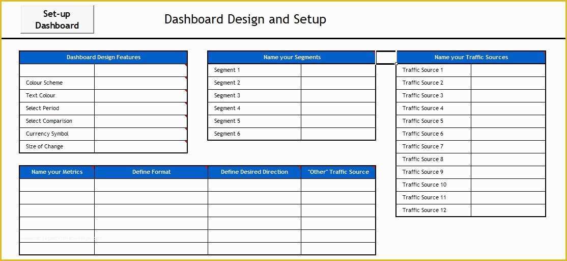 Marketing Dashboard Template Free Of Free Marketing Dashboard Template Excel & Pdf Excel Tmp