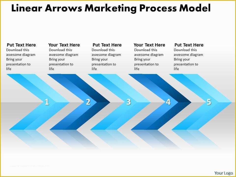 Marketing Powerpoint Templates Free Download Of Business Powerpoint Templates Linear Arrows Marketing