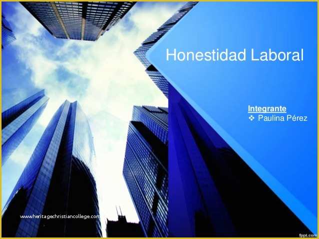 Marketing Powerpoint Templates Free Download Of Honestidad Laboral