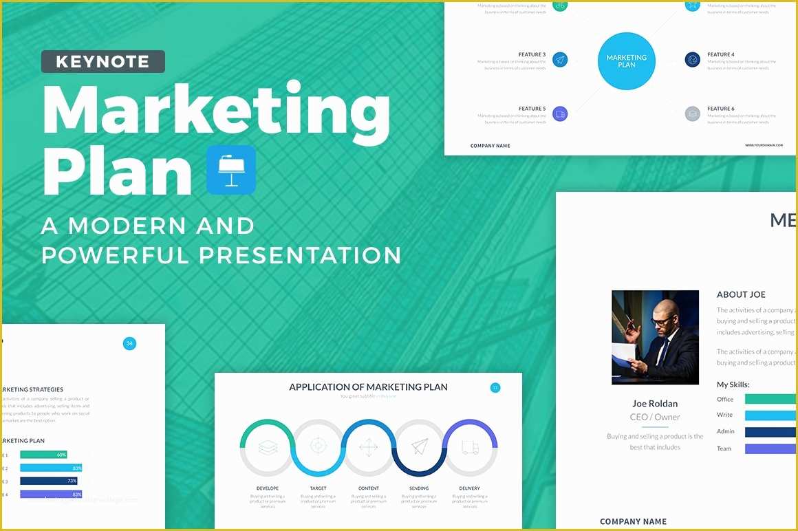 Marketing Powerpoint Templates Free Download Of Marketing Plan Keynote Template Presentation Templates