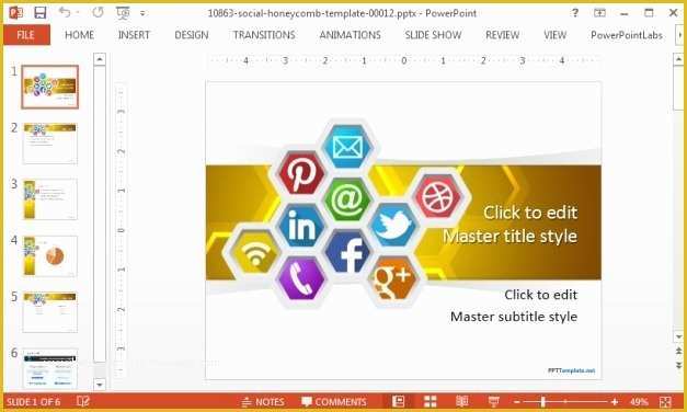 Marketing Powerpoint Templates Free Download Of social Media Marketing Presentation Template Free social