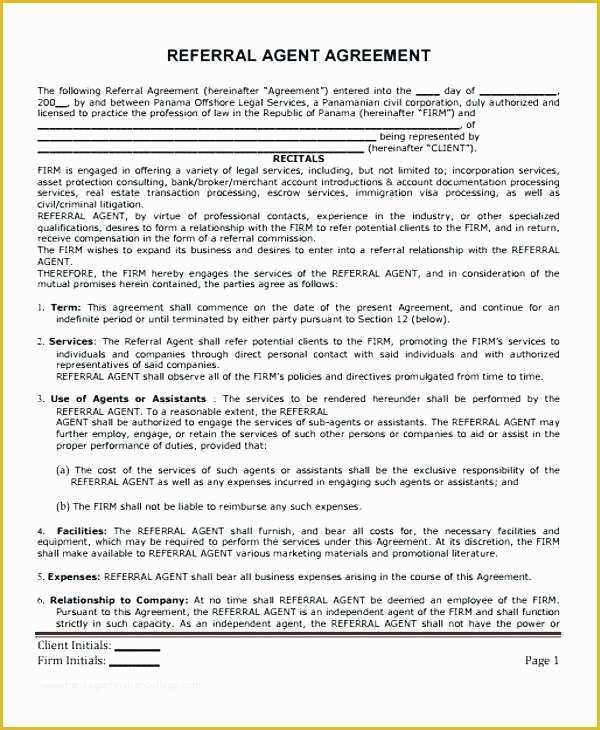 Marketing Services Agreement Template Free Of Marketing Agency Contract Template Marketing Agent