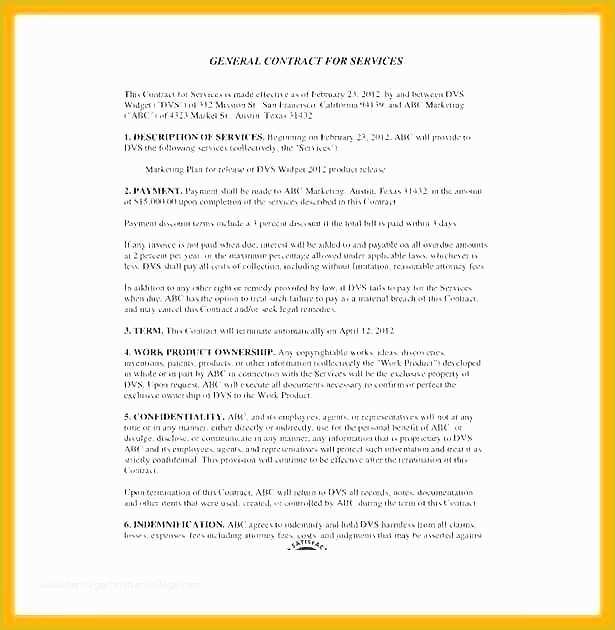 Marketing Services Agreement Template Free Of Marketing Contract Template Free