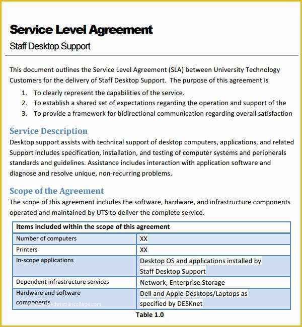 Marketing Services Agreement Template Free Of Sample Service Agreement Template 17 Free Documents