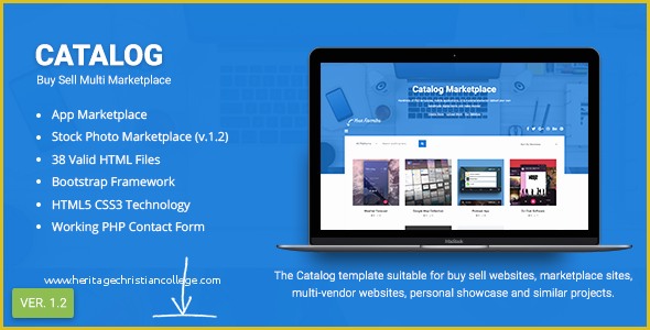 Marketplace Website Template Free Of Catalog