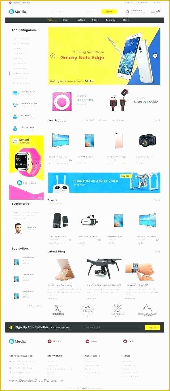 Marketplace Website Template Free Of Google Docs Website Template