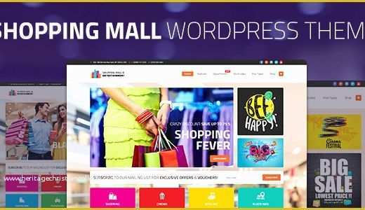 Marketplace Website Template Free Of Shopping Mall Shopping Center Business Wordpress theme