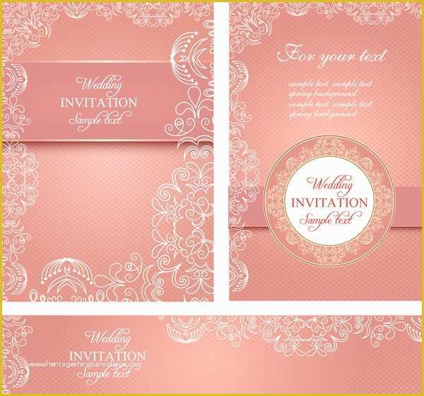 Marriage Templates Free Download Of Editable Wedding Invitations Free Vector 3 767