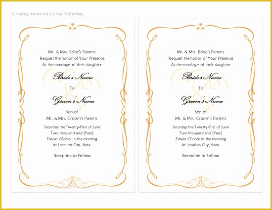 49 Marriage Templates Free Download