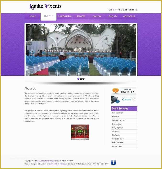 Marriage Website Templates Free Download Of 2 Free event Management Website Templates