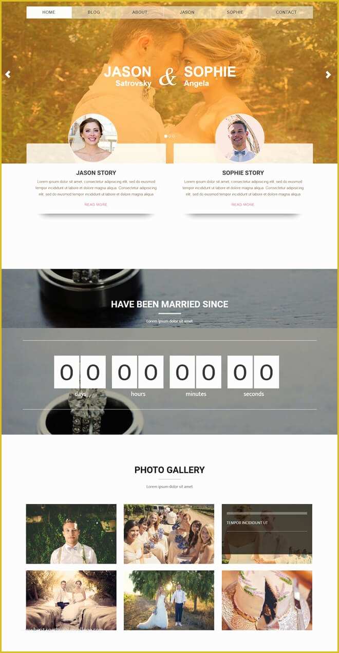 Marriage Website Templates Free Download Of Free event Bootstrap Template List Of Best Quality HTML5