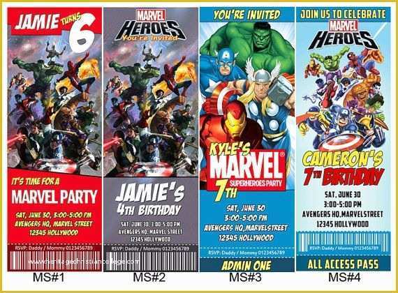 Marvel Party Invitation Template Free Of 17 Best Images About Dc Vs Marvel Superhero Birthday