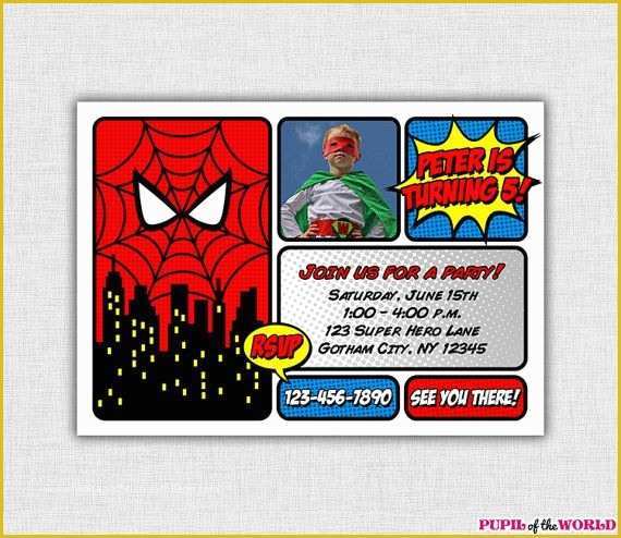 Marvel Party Invitation Template Free Of 17 Best Images About Marvel Ic Party On Pinterest