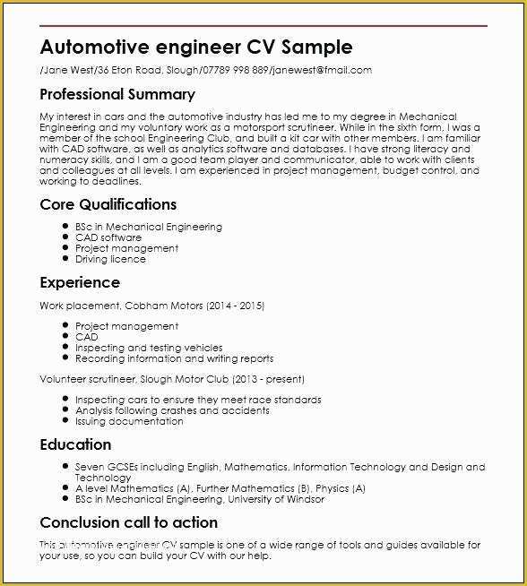 Mechanical Engineer Resume Template Free Download Of Mechanical Engineering Resume Samples Mechanical Engineer