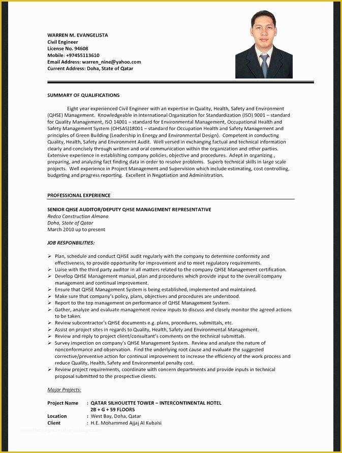 Mechanical Engineer Resume Template Free Download Of Mechanical License Template Automotive Cars Website