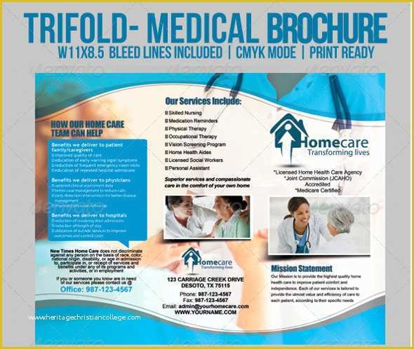 Medical Brochure Templates Free Of 15 Daycare Brochure Templates Free Psd Eps
