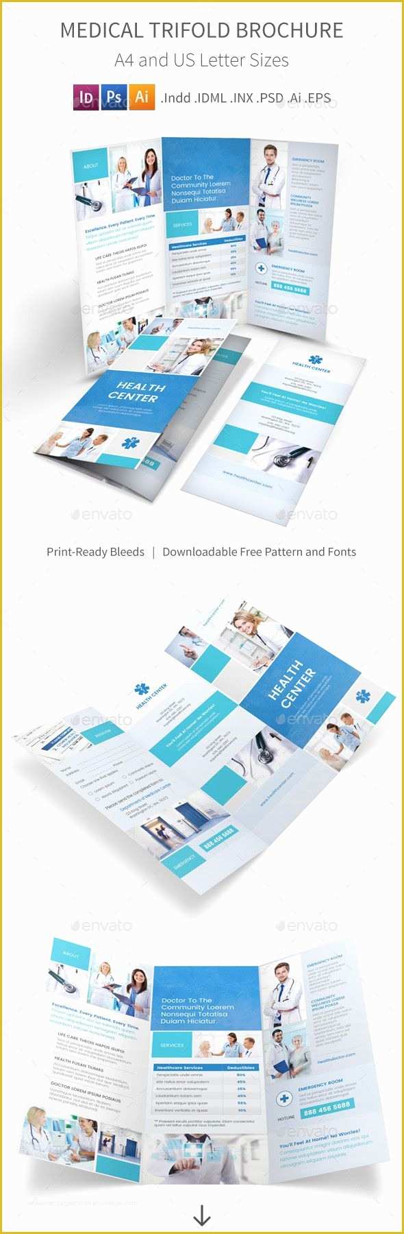 Medical Brochure Templates Free Of 25 Best Medical Brochure Ideas On Pinterest