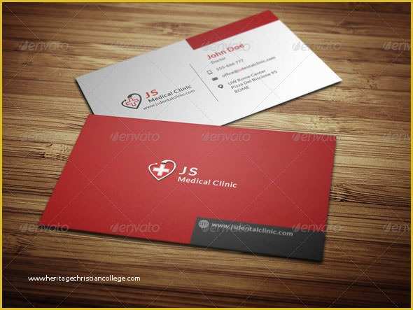 Medical Business Cards Templates Free Of 17 Medical Business Card Templates