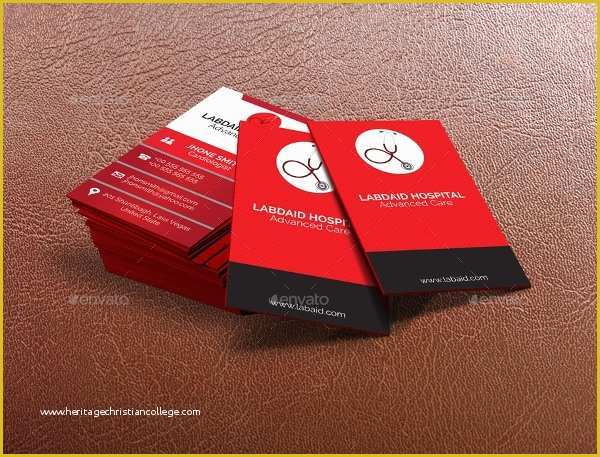 Medical Business Cards Templates Free Of 26 Medical Business Card Templates Psd Publisher Ms