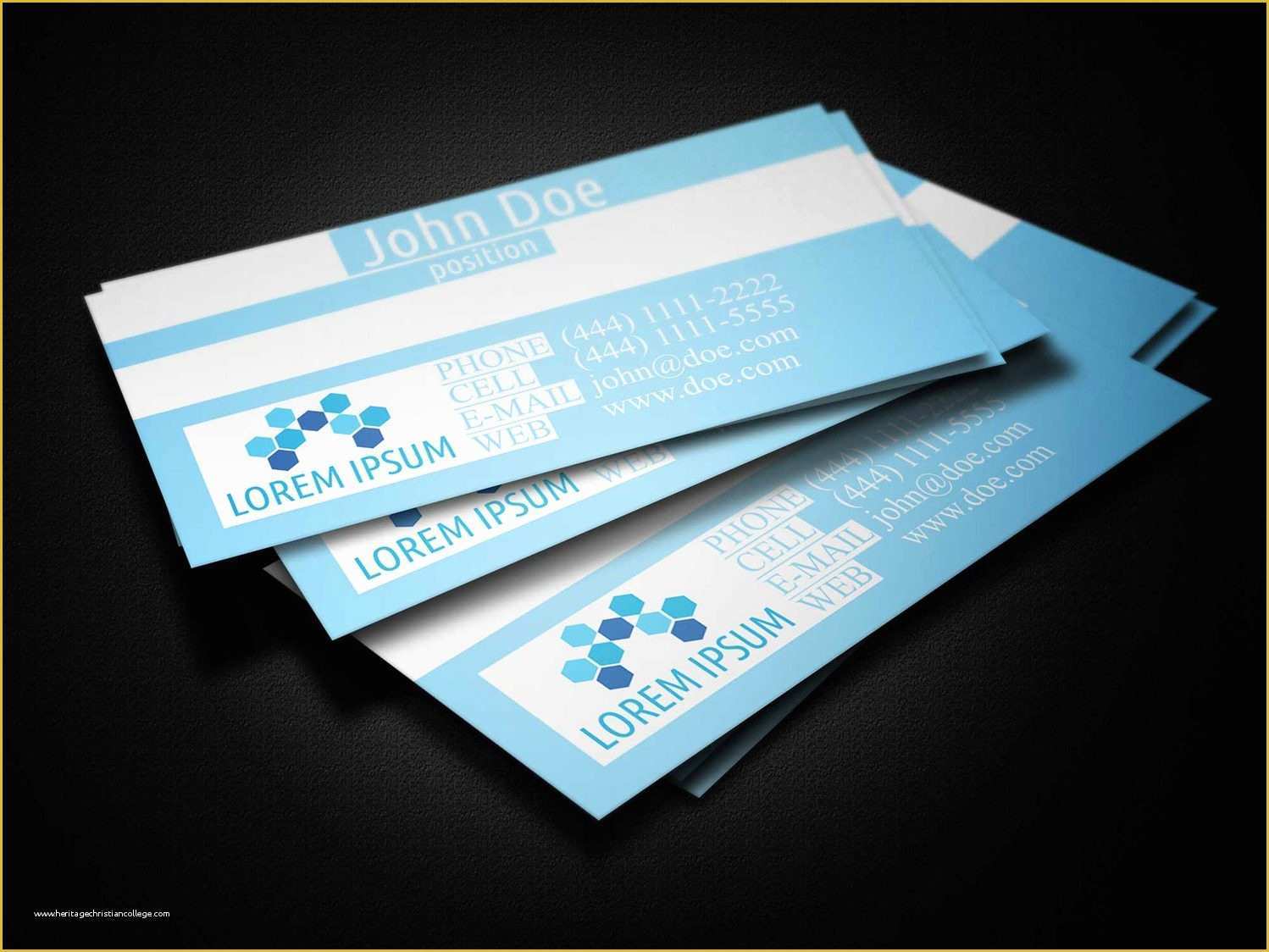 Medical Business Cards Templates Free Of Blue Medical Business Card Template Business Cards Lab