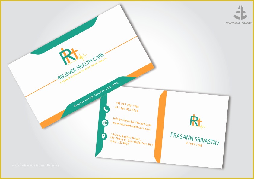 Medical Business Cards Templates Free Of Health Business Cards Templates Tulsalutheran