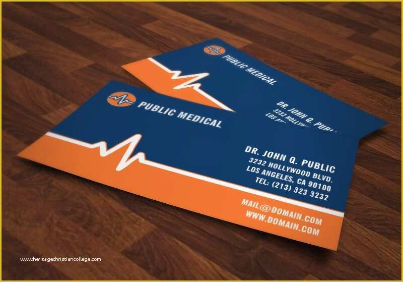 Medical Business Cards Templates Free Of J32 Design J32design