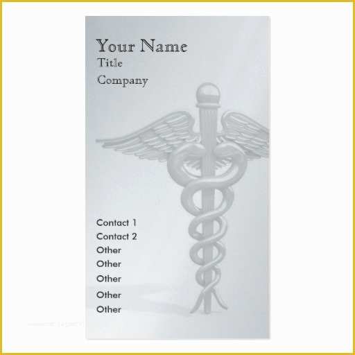 Medical Business Cards Templates Free Of Medical Business Card Template Vertical