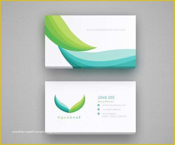 Medical Business Cards Templates Free Of Stock Logo and Business Card Openleaf Medical Logos