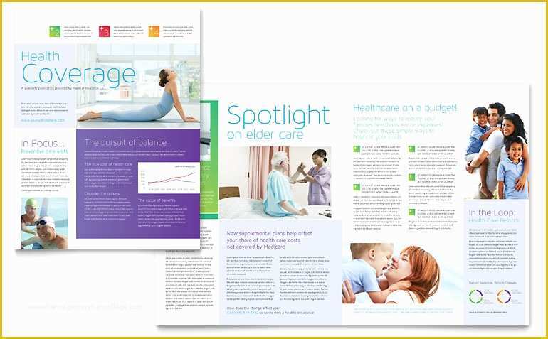 Medical Newsletter Templates Free Download Of Medical Insurance Newsletter Template Word &amp; Publisher