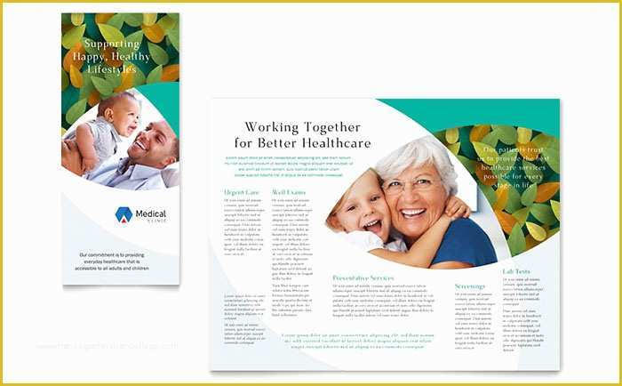 Medical Pamphlet Template Free Of Doctor S Fice Brochure Template Design