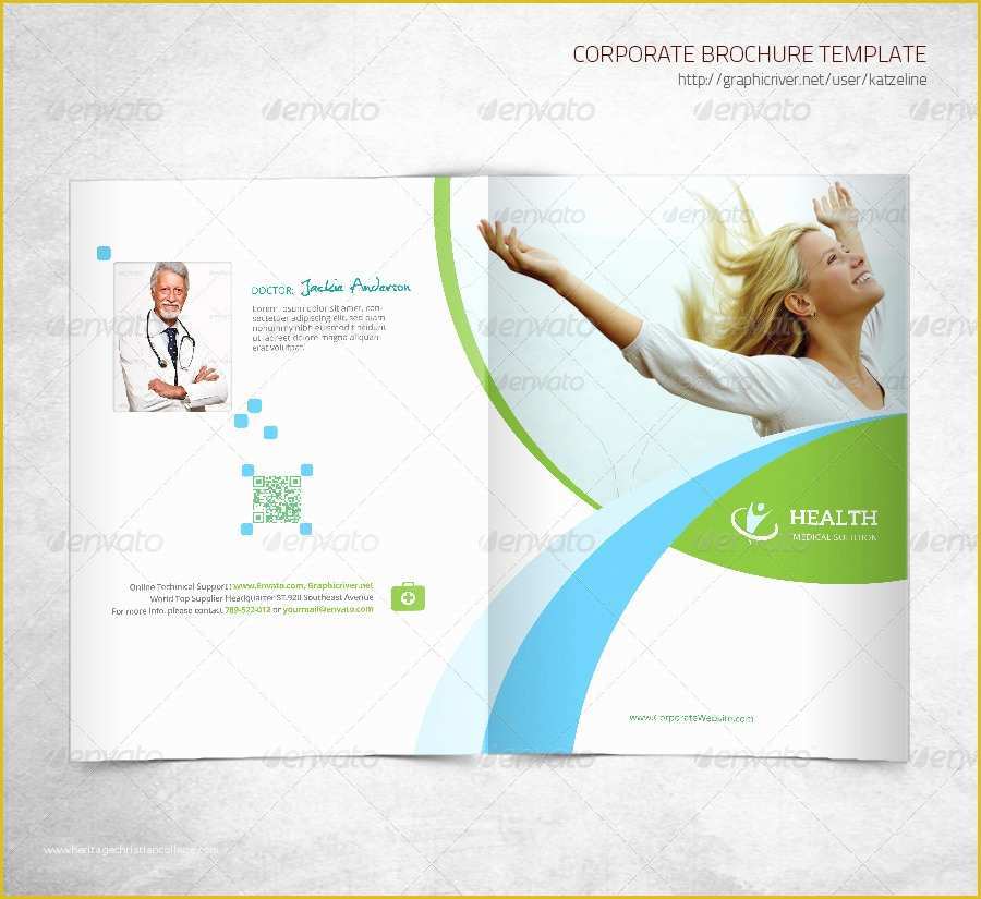 Medical Pamphlet Template Free Of Health Medical Care Bifold Brochure Template by