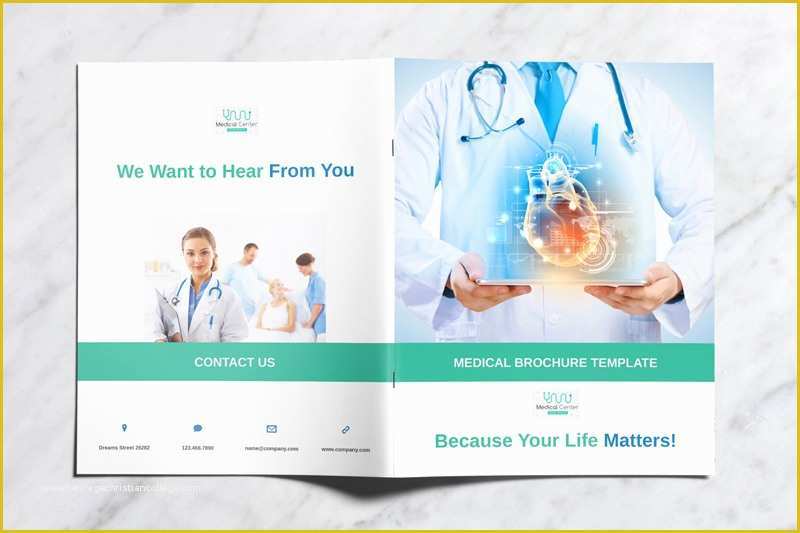 Medical Pamphlet Template Free Of Medical Brochure