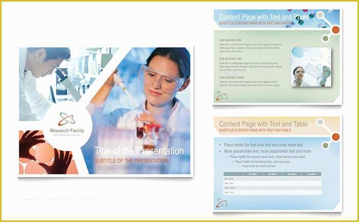 Medical Pamphlet Template Free Of Medical Research Powerpoint Presentation Template Design