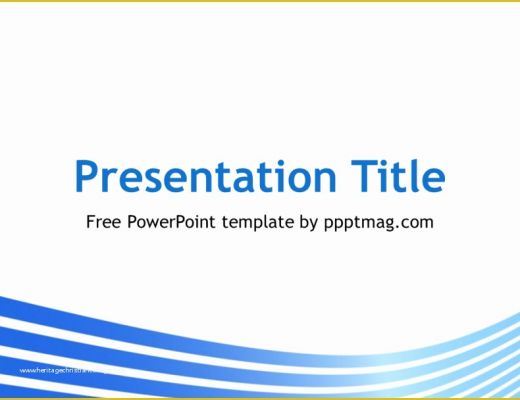 Medical Powerpoint Templates Free Download 2017 Of Free Blue Lines Powerpoint Template Pptmag