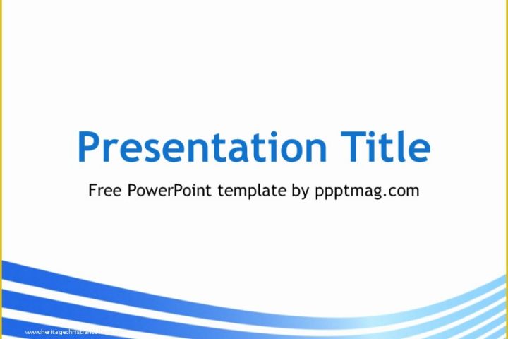 Medical Powerpoint Templates Free Download 2017 Of Free Blue Lines Powerpoint Template Pptmag