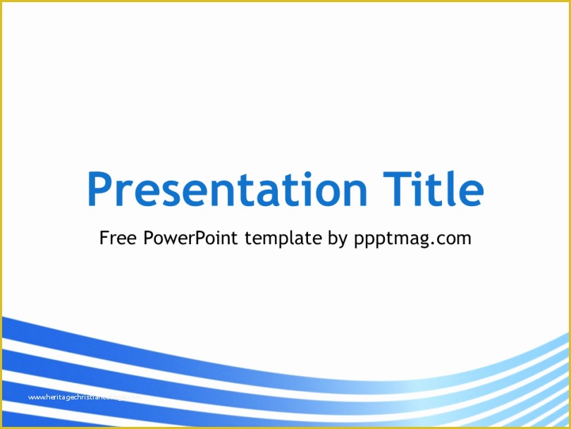 Medical Powerpoint Templates Free Download 2017 Of Free Blue Lines Powerpoint Template Pptmag