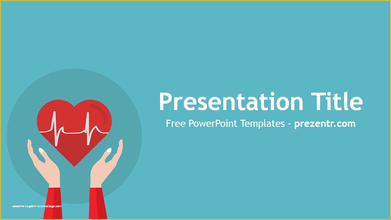 Medical Powerpoint Templates Free Download 2017 Of Free Heart Rhythm Powerpoint Template Prezentr