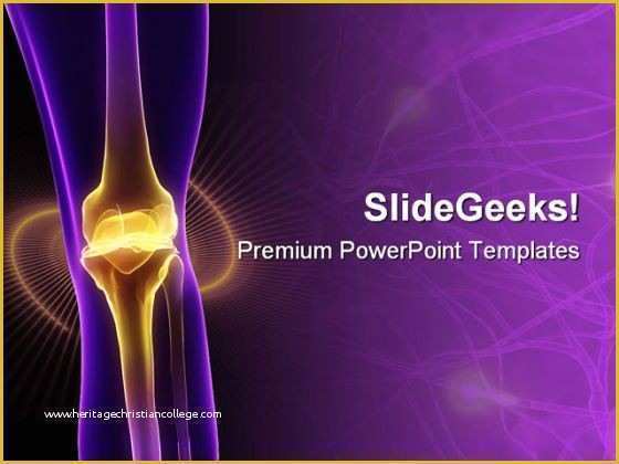 Medical Powerpoint Templates Free Download 2017 Of Knee Joint Pain Medical Powerpoint Template 0910