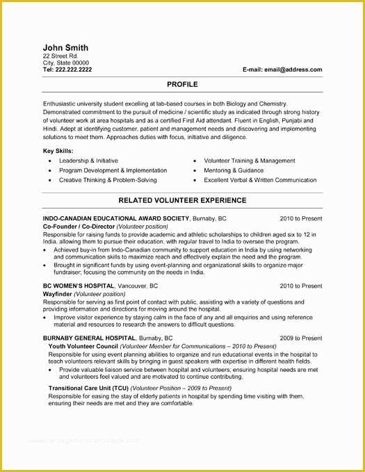 Medical Resume Template Free Of 32 Best Healthcare Resume Templates & Samples Images On