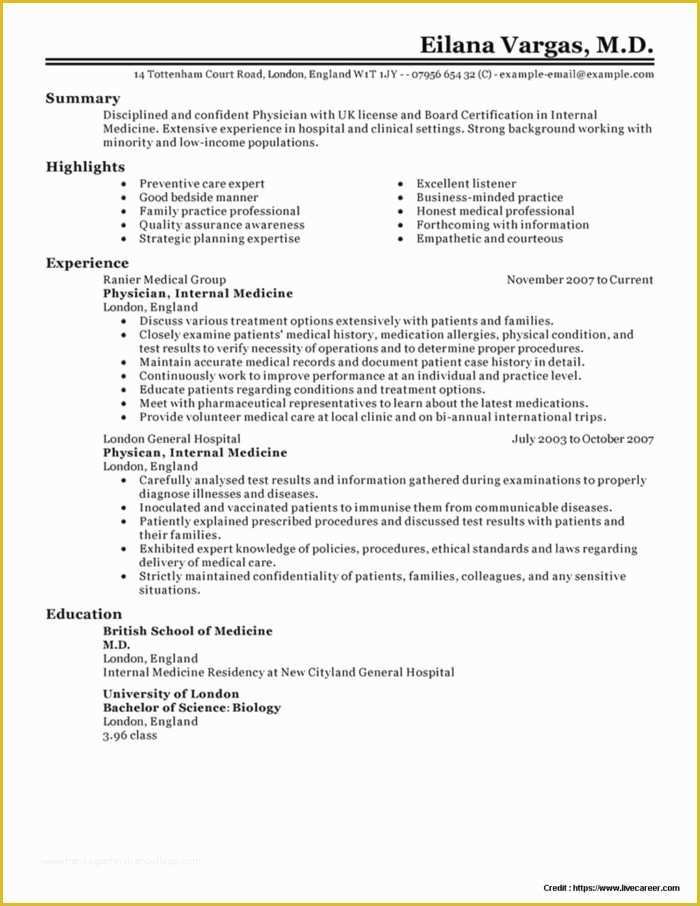 Medical Resume Template Free Of Medical Claims Processor Resume Resume Resume Examples