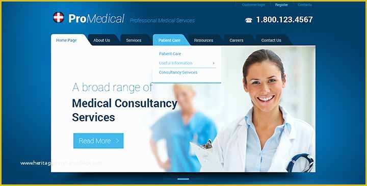 Medical Template Bootstrap Free Of Hospital Bootstrap Website Template