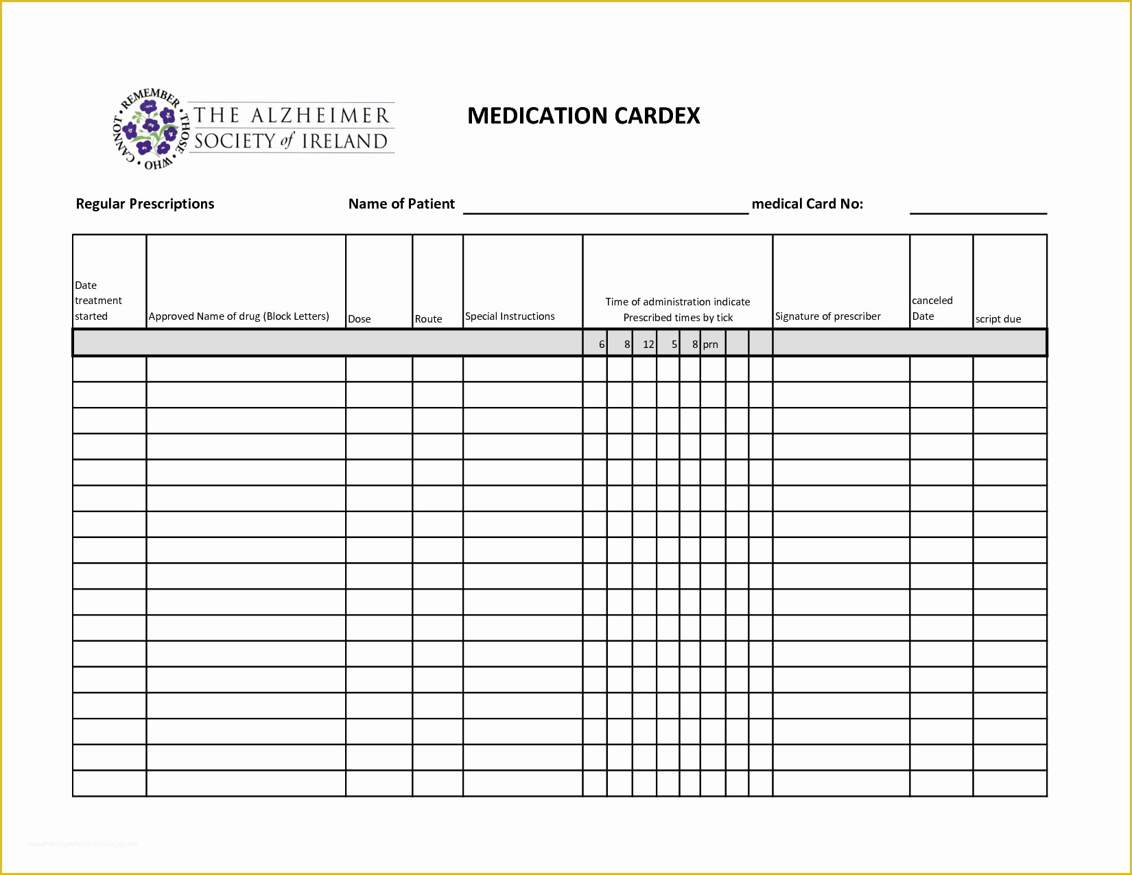 Medication Administration Record Template Free Of 10 Best Of Medication Administration Record