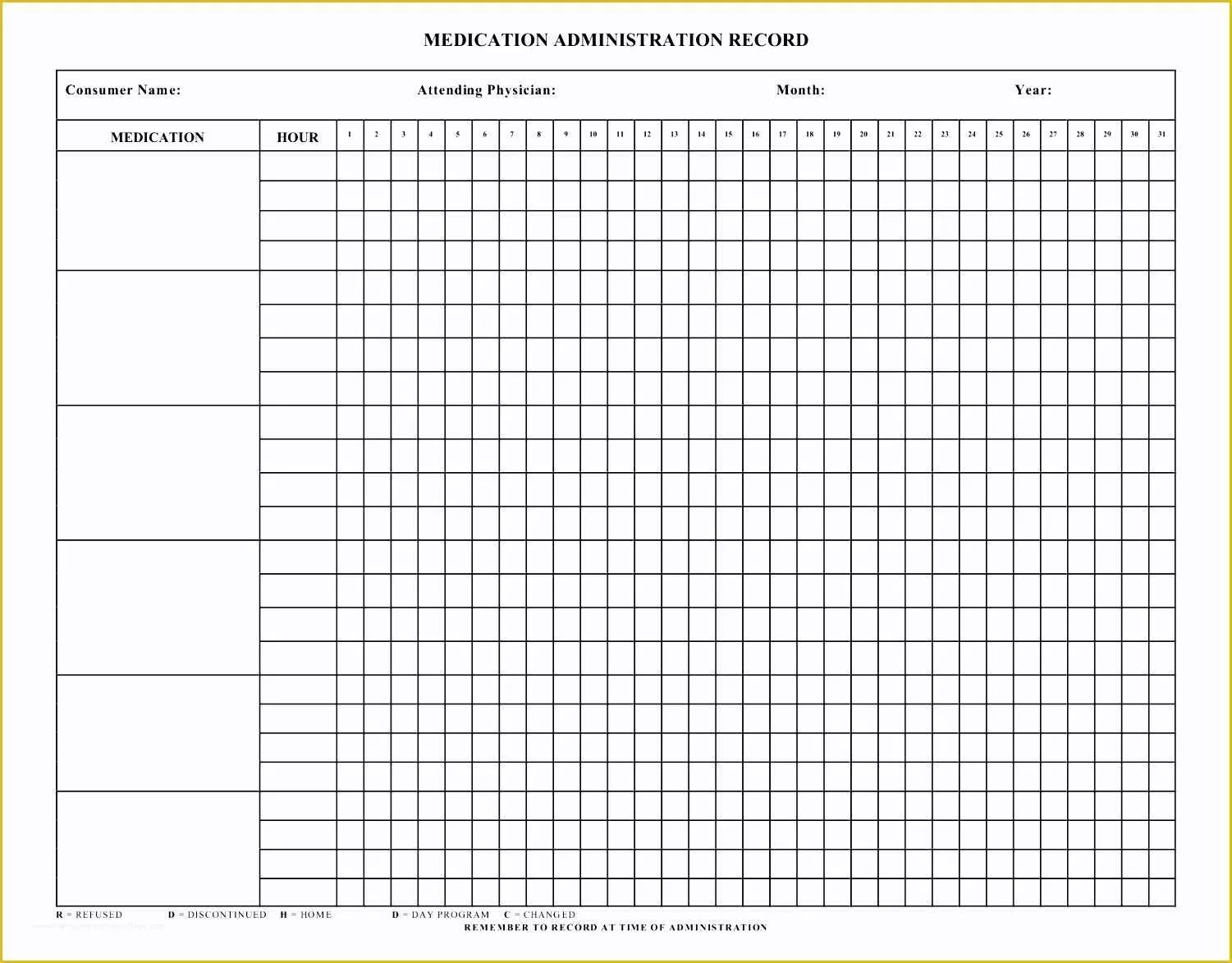 Medication Administration Record Template Free Of 6 Swim Lane Diagram Template Excel Exceltemplates