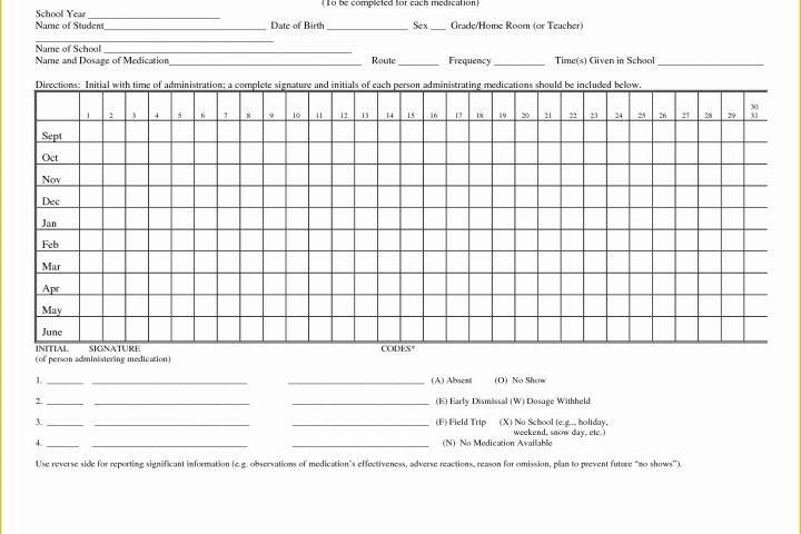 Medication Administration Record Template Free Of 8 Best Of Daily Medication Log Printable Daily