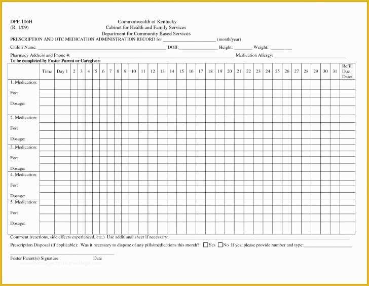 Medication Administration Record Template Free Of Medication Sheet Templates forteeuforicco